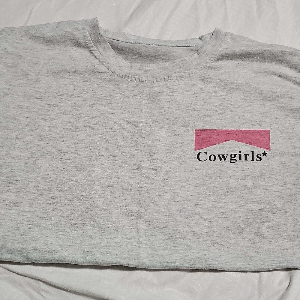 Gray With Pink T-Shirt